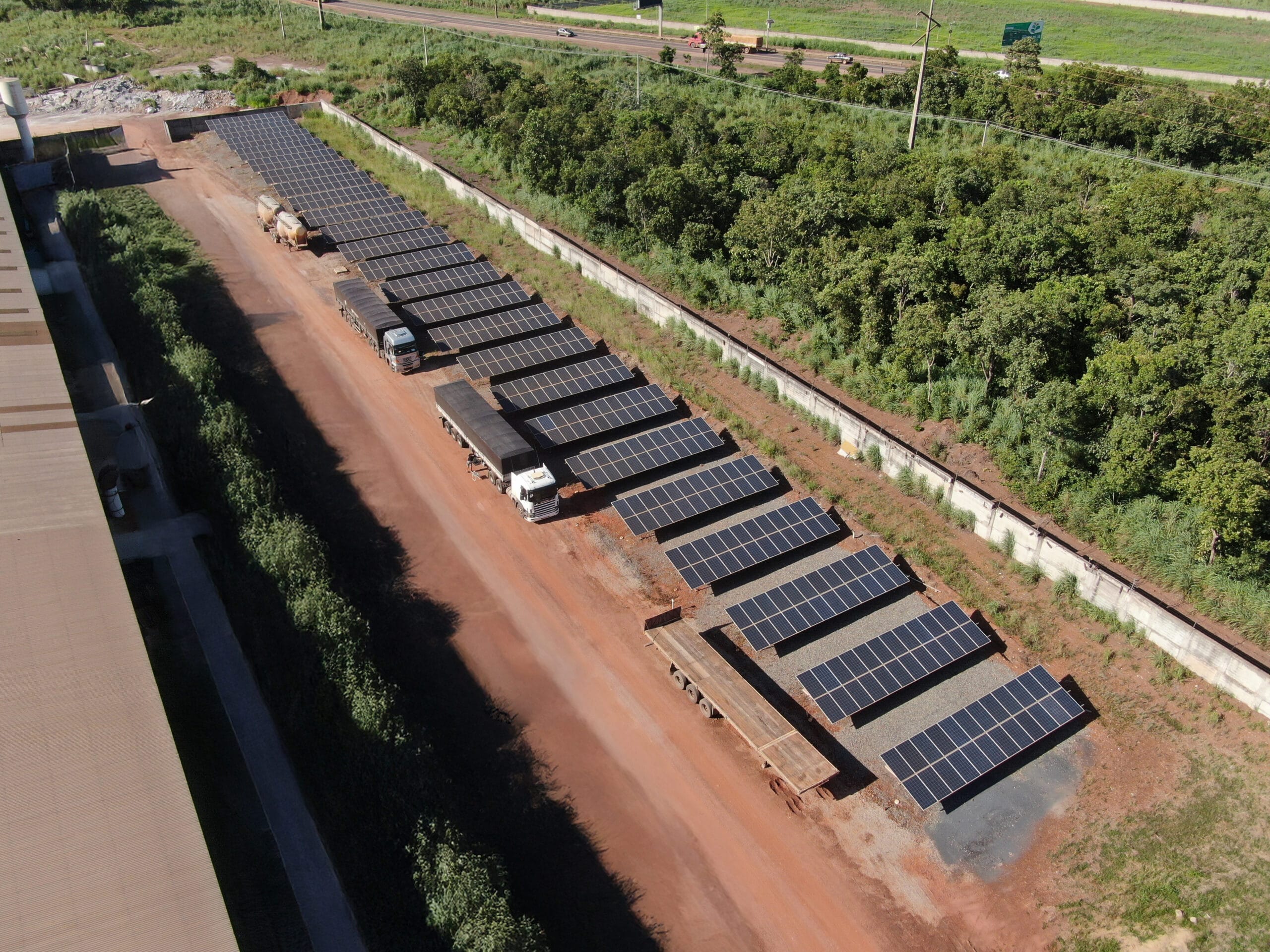 Solar energy at Premoldados Zortéa — Várzea Grande/MT