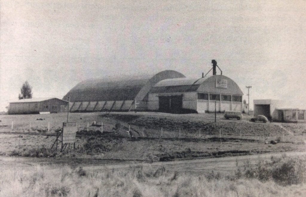 Entrega da 1ª obra (na época ainda Zortéa & Cia Ltda) Copercampos, Campos Novos/SC