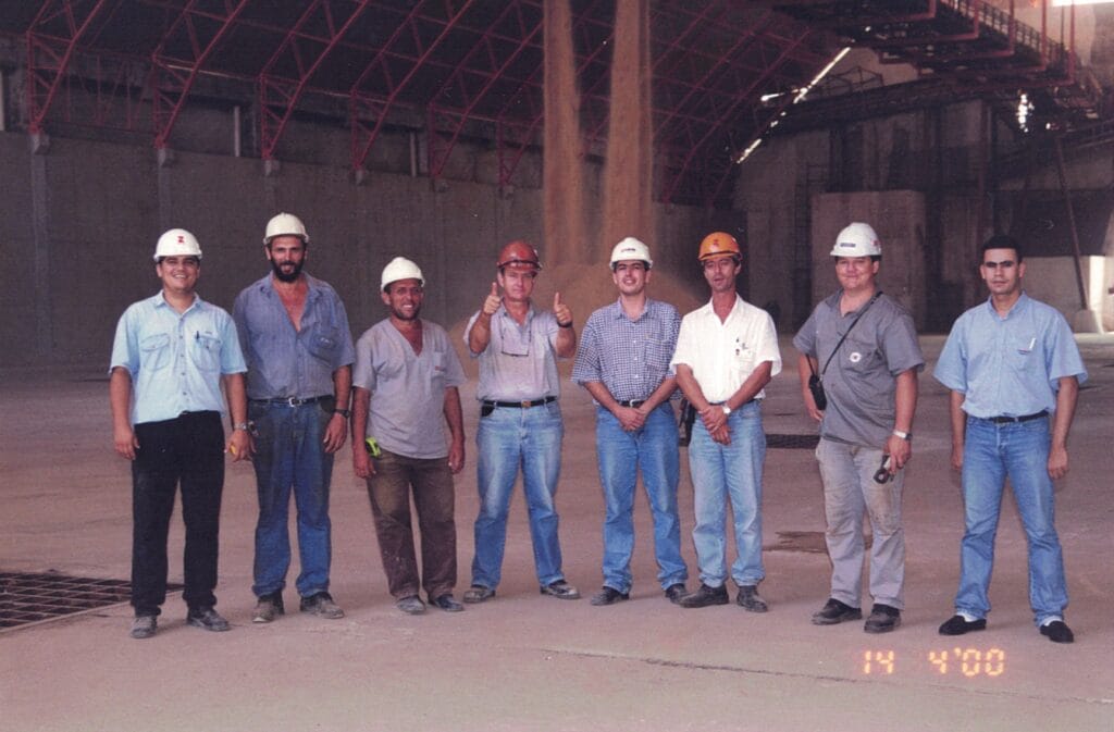 Obra para o cliente Cargil em Paranaguá/PR