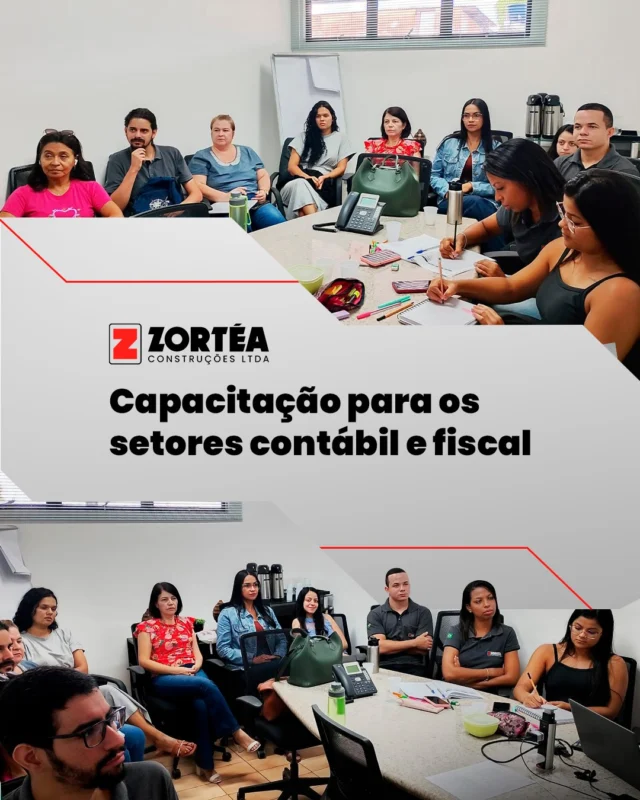 Como parte das iniciativas de desenvolvimento contínuo da Zortéa Construções, iniciamos um projeto de capacitação e desenvolvimento dos colaboradores dos setores contábil e fiscal, nas unidades de Campo Largo/PR e Campo Grande/MS.A primeira etapa contou com o treinamento sobre o tema “Emissão de Nota Fiscal Eletrônica - Novos Procedimentos Trazidos pela Reforma Tributária”, realizado pela Cenofisco.Uma iniciativa que reforça a cultura de aprendizado contínuo e evolução técnica das equipes.#ZorteaConstruções #Capacitação #DesenvolvimentoProfissional #ReformaTributária #Treinamento